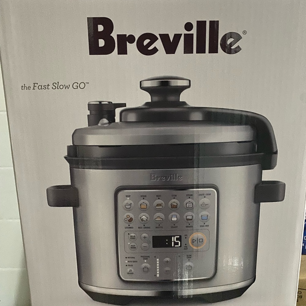 Breville fast slow go cooker
